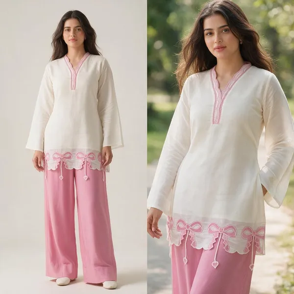 White_Pink_Embroidered_Kurta_Set_for_Women