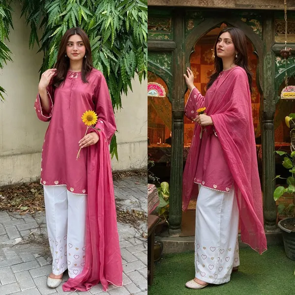 Pink_Embroidered_Three_Piece_Kurta_Set_For_Women