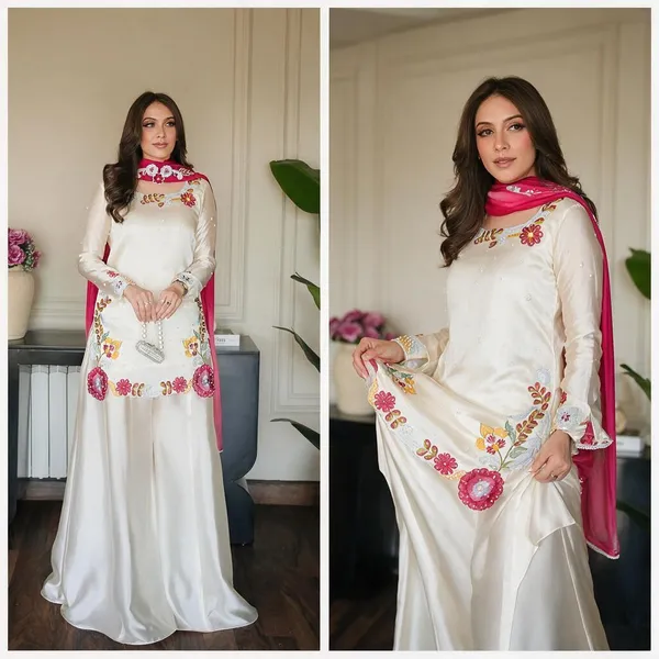 White_Embroidered_Straight_Kurta_Set_For_Women