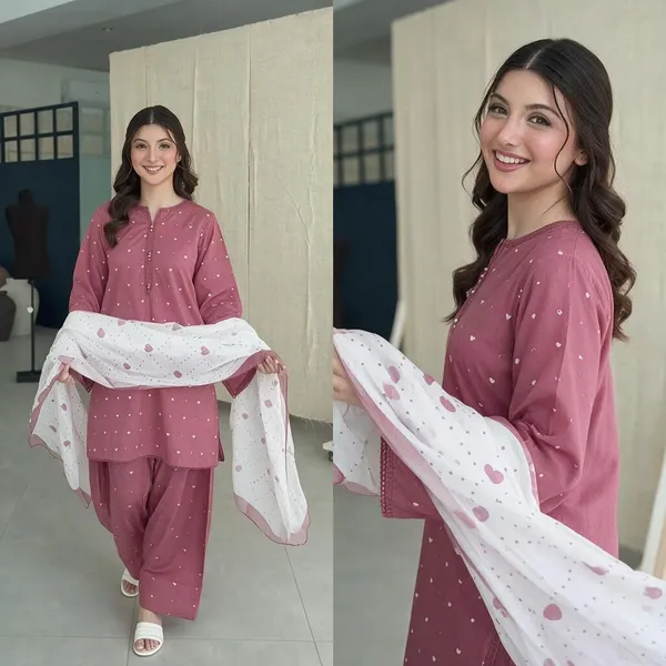 Pink_Printed_Kurta_Set_for_Women