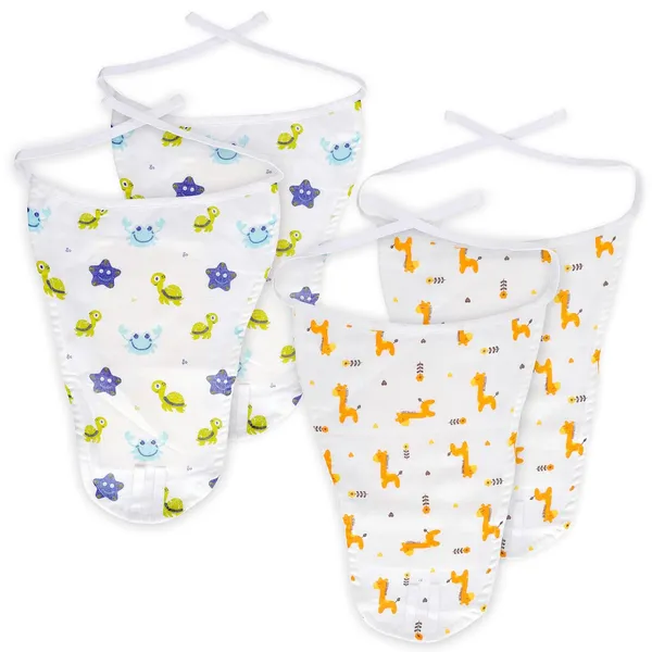 White_Muslin_Cotton_Hoody_Towel_And_Nappy_Combo_Set_For_Baby