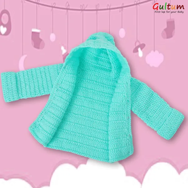 Cyan_Handknitted_Woollen_Full_Sleeve_Baby_Sweater_For_Newborns