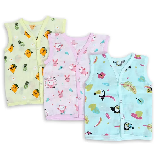 Multicolour_Muslin_Cotton_Regular_Fit_Sleeveless_Baby_T-Shirt_Set_Of_3