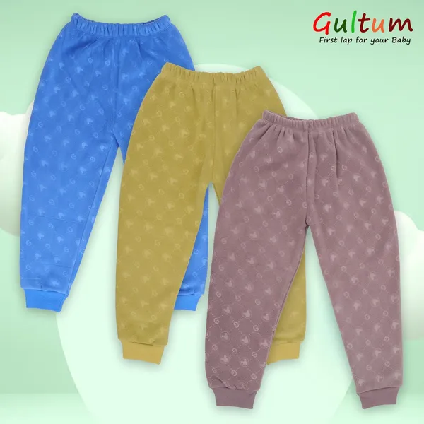 Blue_Green_Grey_Fleece_Woollen_Pajama_Set_For_Kids_Pack_Of_3