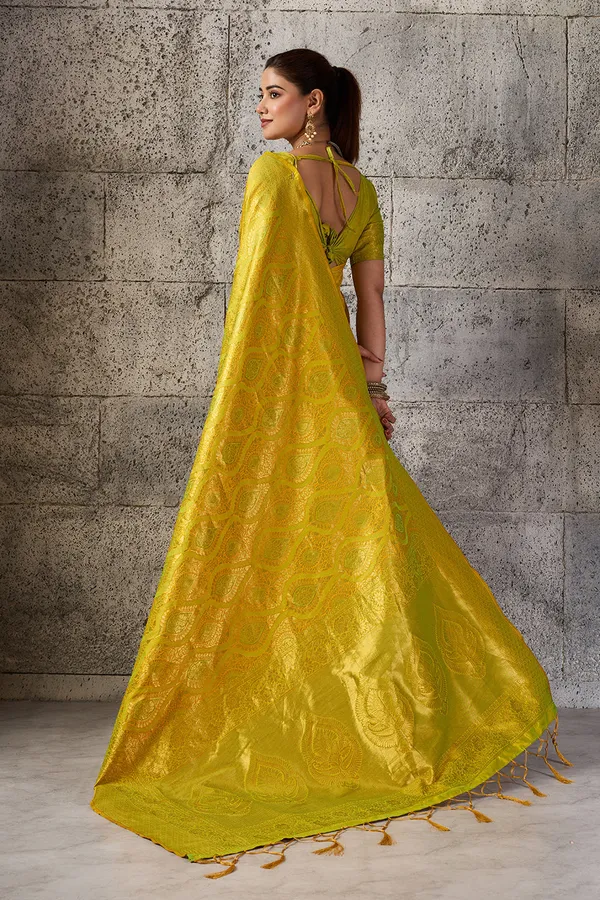 Mustard_Yellow_Banarasi_Kanjivaram_Silk_Saree_With_Rich_Zari_Work_Default_Title