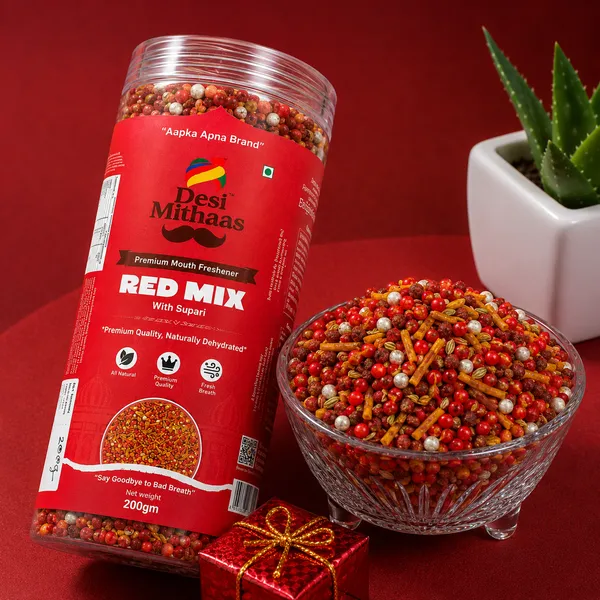 Desi_Mithaas_Red_Mix_Mouth_Freshener_With_Supari_200G