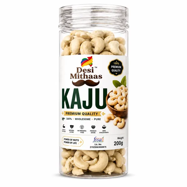 Desi_Mithaas_Kaju_Cashews_200G