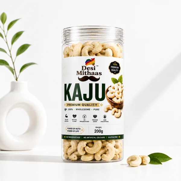 Desi_Mithaas_Kaju_Cashews_200G