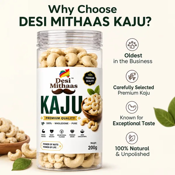 Desi_Mithaas_Kaju_Cashews_200G