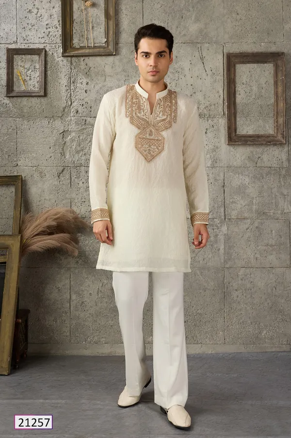 Ivory_Textured_Embroidered_Kurta_Pajama_Set_for_Men