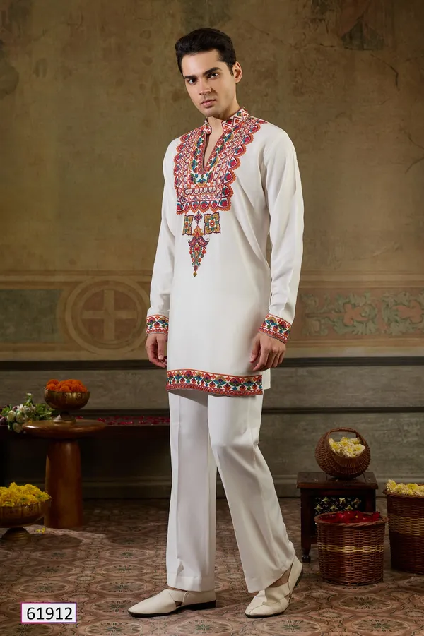 White_Embroidered_Kurta_Pajama_Set_for_Men