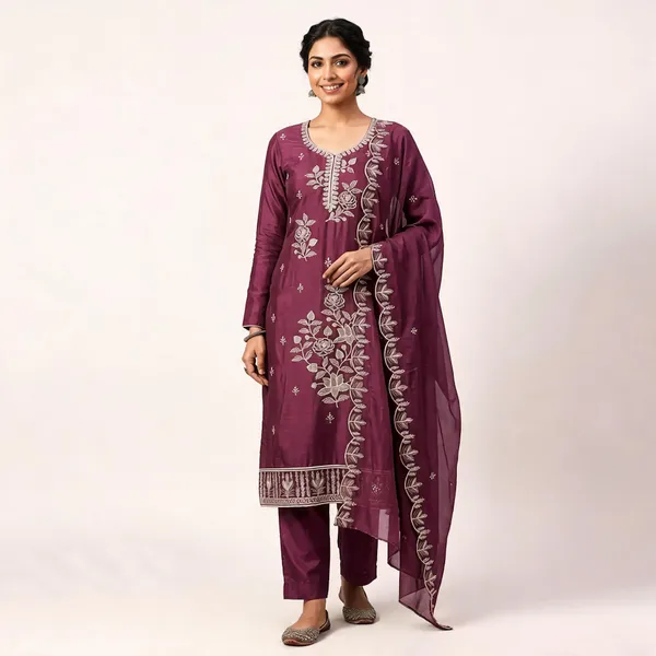 Purple_Star_Georgette_Ladies_Suit_For_Women