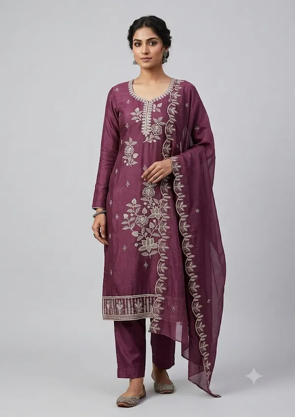 Purple_Star_Georgette_Ladies_Suit_For_Women