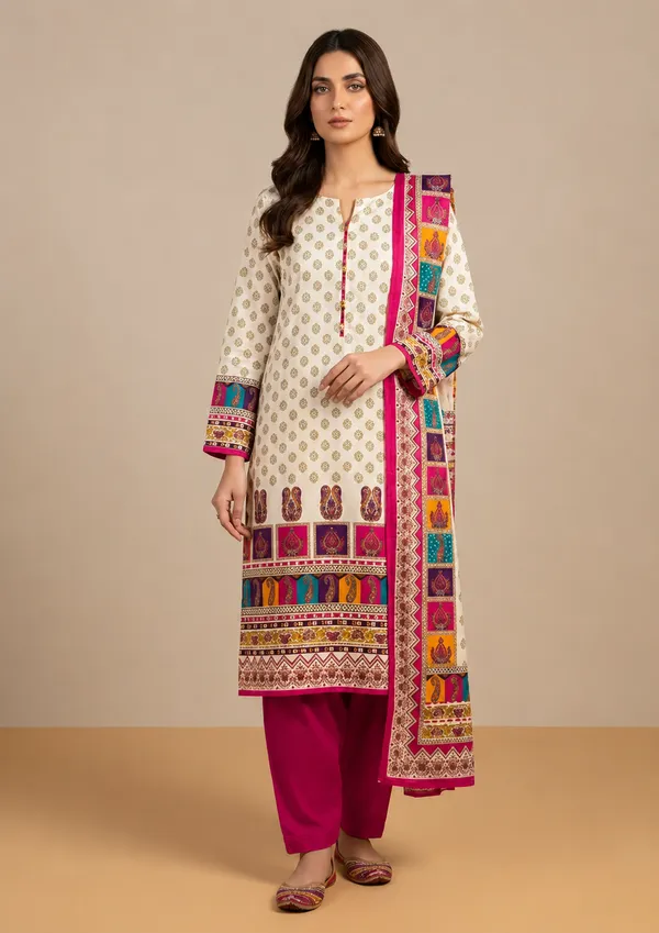 White_Riyon_Pakistani_Suit_For_Women