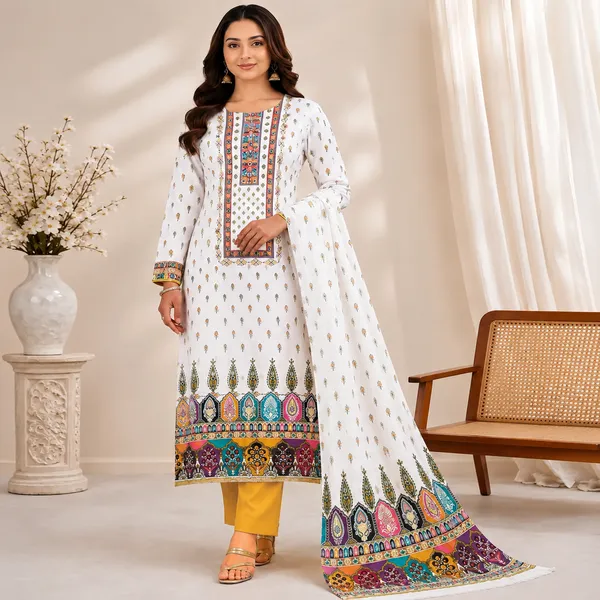 White_Riyon_Pakistani_Suit_For_Women