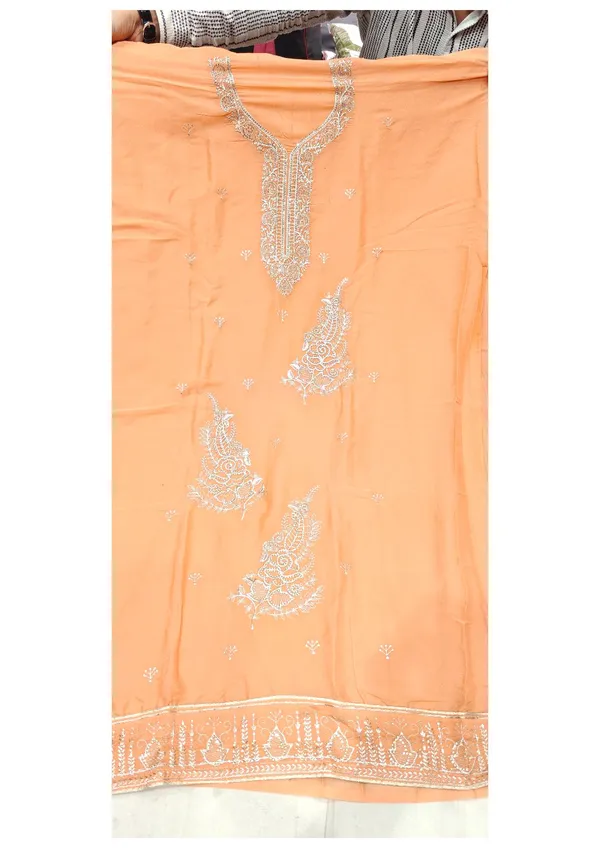 Peach_Star_Georgette_Embroidered_Ladies_Suit_For_Women