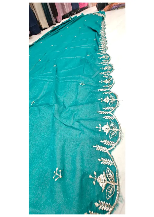 Teal_Star_Georgette_Ethnic_Embroidered_Ladies_Suit_For_Women