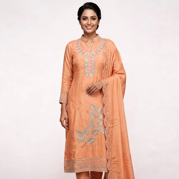 Peach_Star_Georgette_Ladies_Suit_For_Women