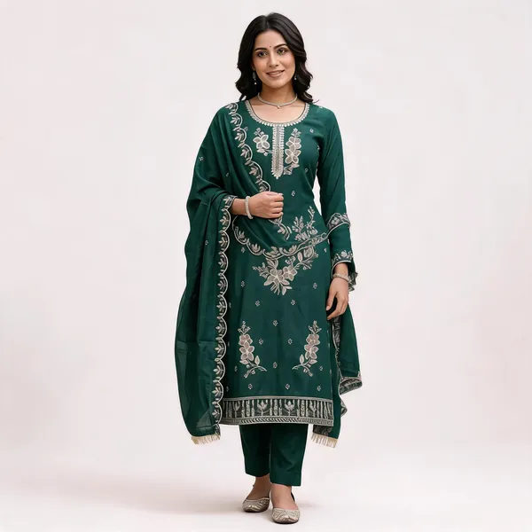 Green_Star_Georgette_Ladies_Suit_For_Women