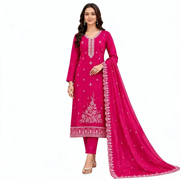 Pink_Star_Georgette_Ladies_Suit_For_Women