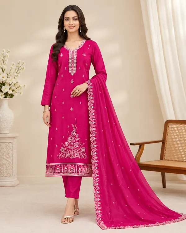 Pink_Star_Georgette_Ladies_Suit_For_Women