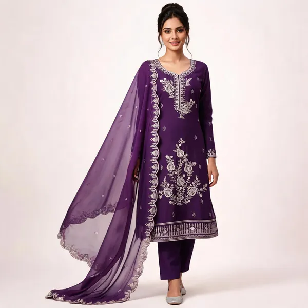 Purple_Star_Georgette_Ladies_Suit_For_Women