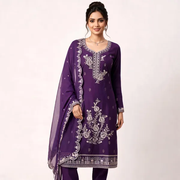 Purple_Star_Georgette_Ladies_Suit_For_Women