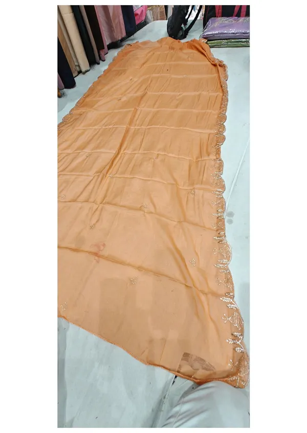 Peach_Star_Georgette_Embroidered_Ladies_Suit_For_Women