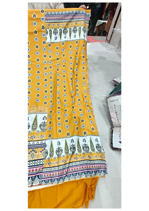 Yellow_Rayon_Printed_Pakistani_Suit_For_Women