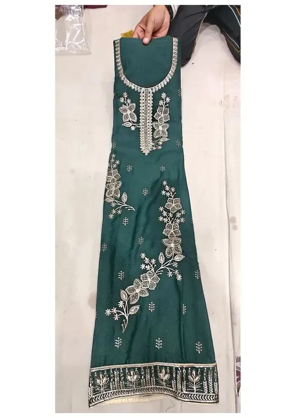 Green_Star_Georgette_Silver_Embroidered_Ladies_Suit_For_Women