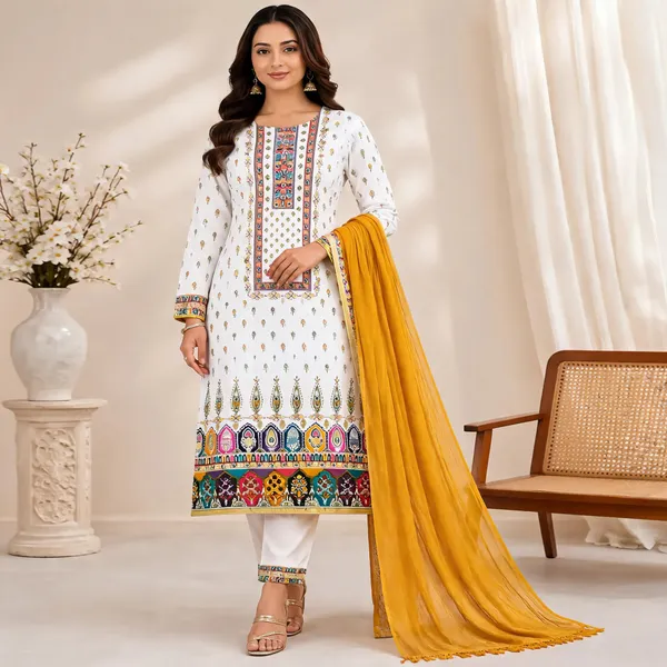 White_Riyon_Pakistani_Suit_For_Women