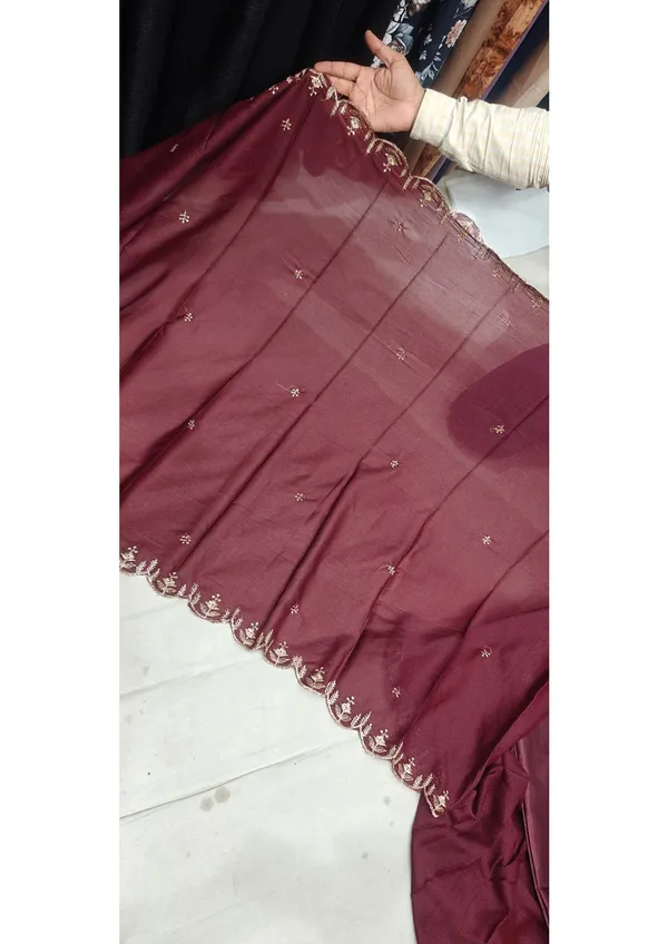 Maroon_Star_Georgette_Floral_Embroidered_Ladies_Suit_For_Women