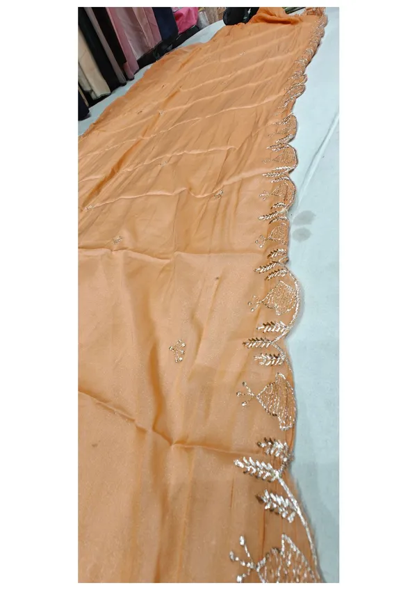 Peach_Star_Georgette_Embroidered_Ladies_Suit_For_Women