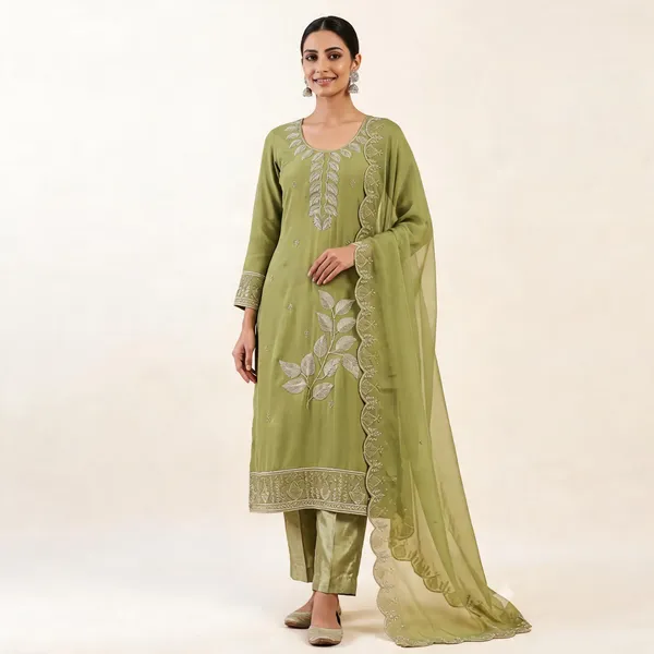 Green_Star_Georgette_Ladies_Suit_For_Women