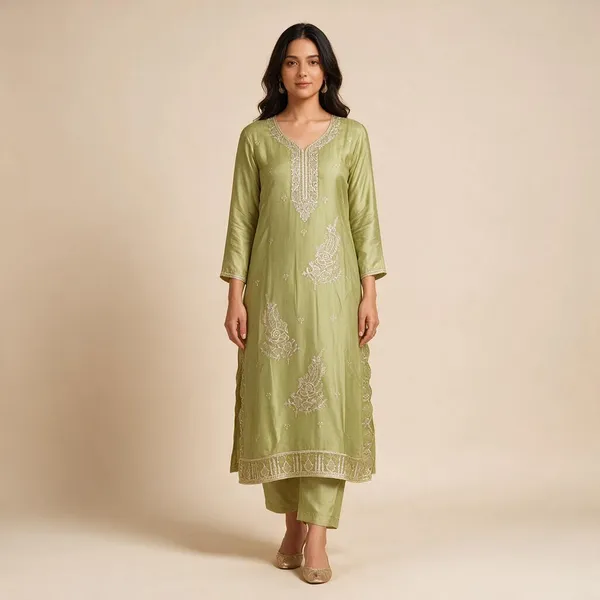 Green_Star_Georgette_Embroidered_Ladies_Suit_For_Women