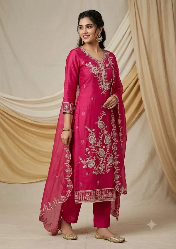 Pink_Star_Georgette_Ladies_Suit_For_Women