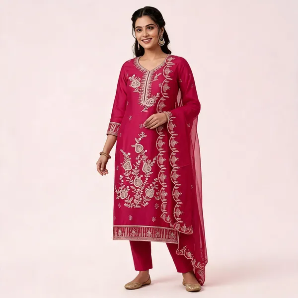 Pink_Star_Georgette_Ladies_Suit_For_Women