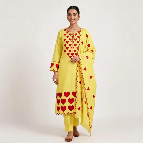 Yellow_Riyon_Reyon_Cotton_Suit_For_Women