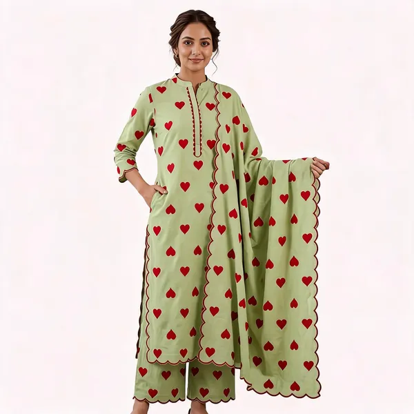Green_Riyon_Reyon_Cotton_Suit_For_Women