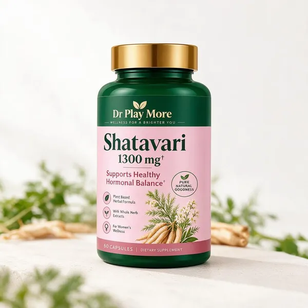 Dr_Playmore_Shatavari_1300Mg_Women'S_Hormonal_Wellness_Capsules