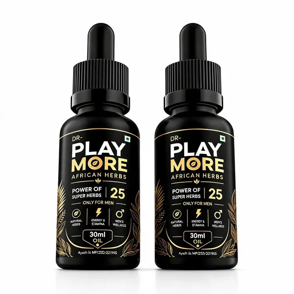 Dr_Playmore_African_Herbs_Ashwagandha_Shilajit_Men'S_Wellness_Oil_Pack_Of_2