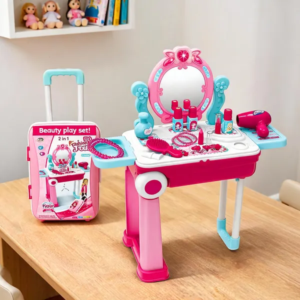 Beauty_Makeup_Kit_For_Doll_Girls_Cosmetic_Set_2_In_1_Vanity_Table_Portable_Trolley_Pretend_Play_Set_Toy_With_Make_Up_Accessories