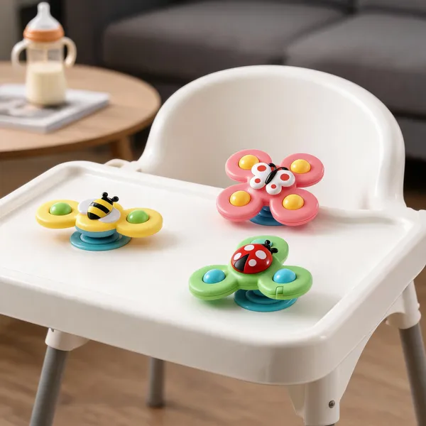 Suction_Spinner_Toys_For_Babies_Pack_Of_3_Butterfly_Bee_Ladybug_Insect_Themed_Sensory_Toys_For_Toddlers_Bath_Highchair_Travel_Use