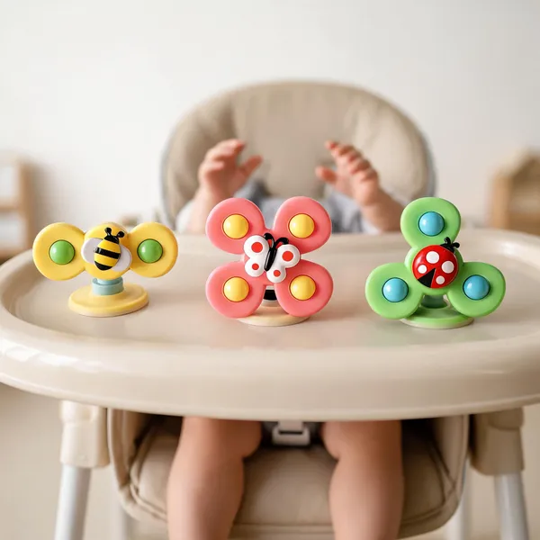 Suction_Spinner_Toys_For_Babies_Pack_Of_3_Butterfly_Bee_Ladybug_Insect_Themed_Sensory_Toys_For_Toddlers_Bath_Highchair_Travel_Use