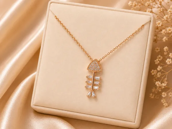 Gold_Tone_Crystal_Pendant_Necklace_For_Women