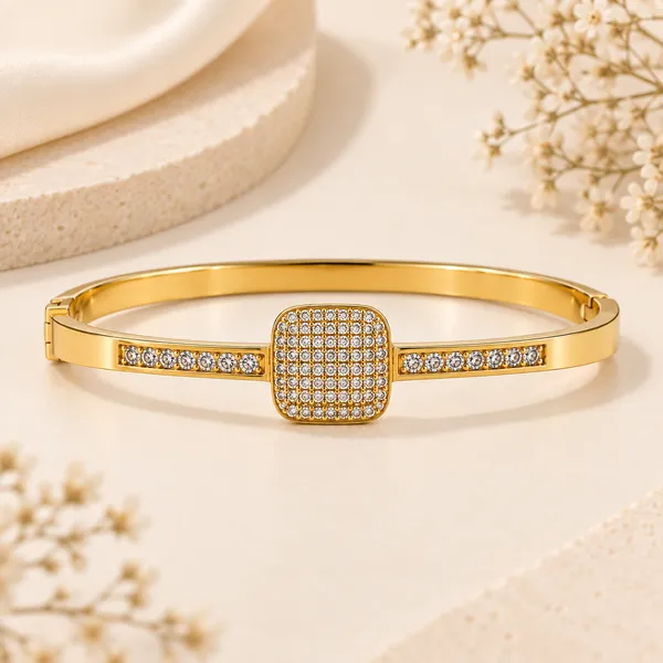 Gold_Tone_Stone_Studded_Bracelet_For_Women