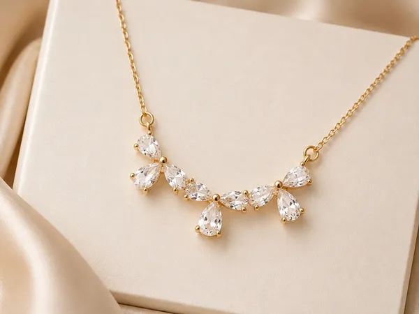 Gold_Tone_Crystal_Pendant_Necklace_For_Women