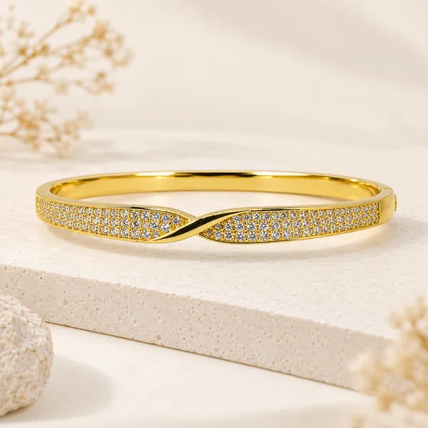 Gold_Tone_Crystal_Embellished_Twist_Bangle_For_Women