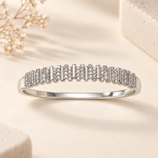 Silver_Crystal_Bangle_For_Women