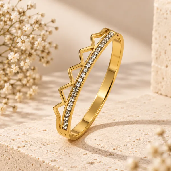 Gold_Tone_Geometric_Stone_Studded_Bangle_For_Women